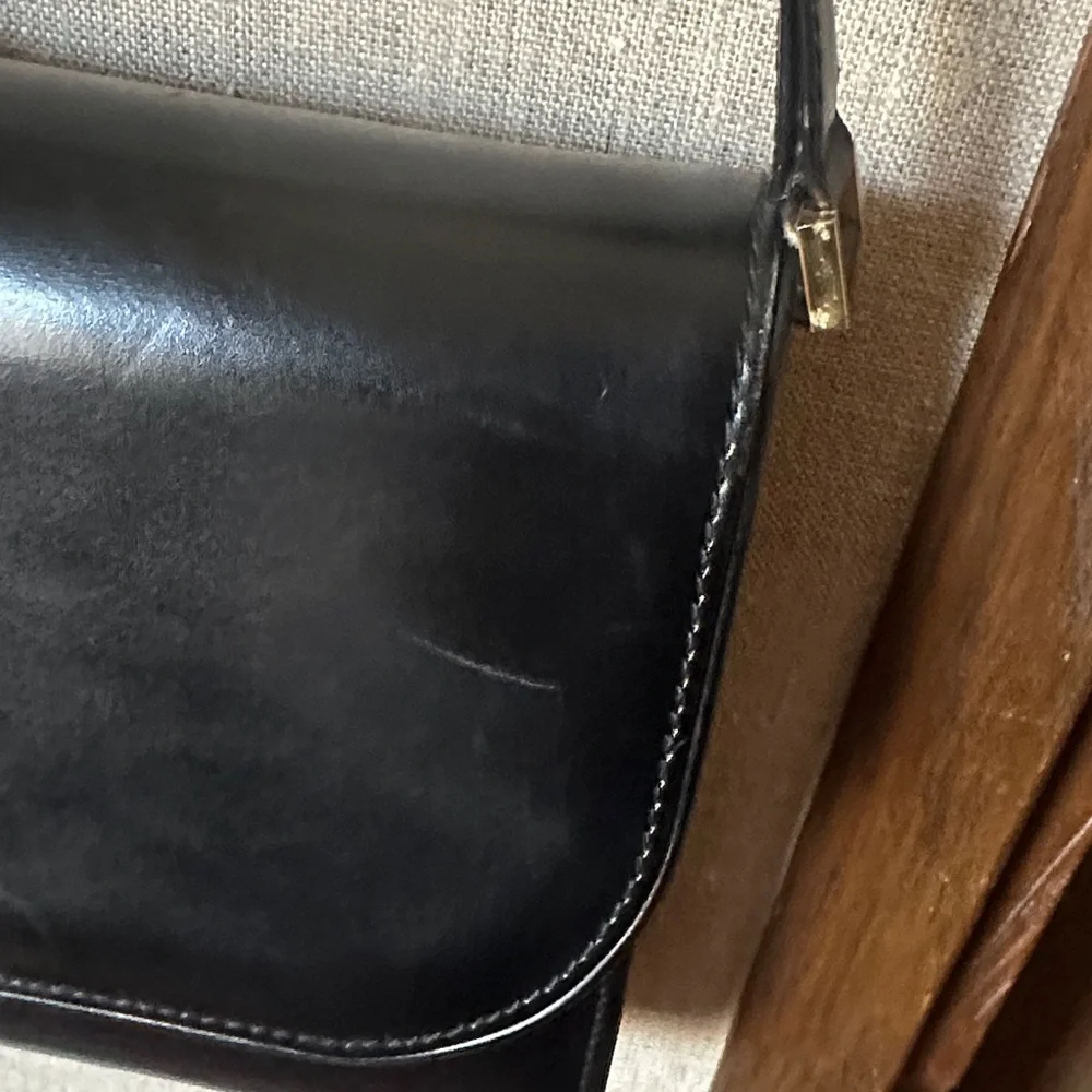 Gucci Black Leather Shoulder Bag or Clutch - Picture 4 of 14